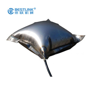 Hydro Bag recién actualizado como nuevo tipo <span class=keywords><strong>italiano</strong></span>, bolsas de metal de alta calidad, bolsa hidráulica para cantera de piedra enorme - Product Image 1