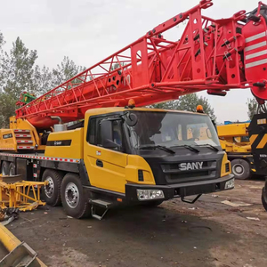 Grue sur camion tout-terrain Sany QY50 de 50 tonnes d'occasion, pièces d'origine, performances stables, haute efficacité pour les projets de construction - Product Image 1