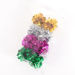 Cats Paper <b>Ball</b> Toy Solid Color Manual Operation Boredom Buster Funny Style Pet Interactive Toy - Product Image 3