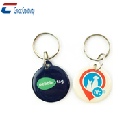 13,56 MHz NFC-Hunde-ID-Tags Anti-Lost-QR-Code für Haustiere RFID NTAG 213 Epoxy NFC Pet Tag