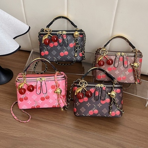 2026 New Geometric Luxury Print Zipper Chain <b>Handbag</b> Box Shoulder Crossbody <b>Small</b> Square.2601 - Product Image 1