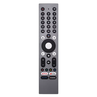 Control Remoto de Voz de Repuesto HUAYU ASZ-V1 Compatible con Televisores Inteligentes LCD LED Asanzo
