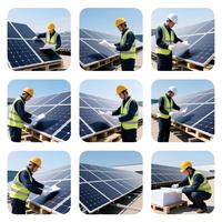 Inspection avant expédition des panneaux solaires, service d'audit d'usine par une tierce partie, contrôle qualité des modules photovoltaïques, vérification des fournisseurs, IEC CE ISO