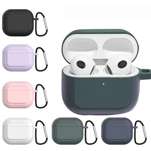 Étui Airpods 3 en Silicone souple antichoc, design Unique, coque de protection en caoutchouc, accessoire pour écouteurs