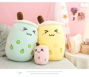 Factory Promotion Boba Plush 10cm 15cm Boba Keychain Low Moq Bubble Tea Plush <strong>Toy</strong> - Product Image 2