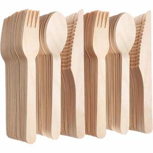 Wholesale Modern Disposable Plastic PLA Knife Fork Spoon Cutlery Set with Customized Packaging for Party Use - Product Image 4