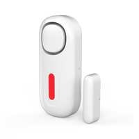 Alarme anti-cambriolage pour porte fenêtre, sonnette sans fil, système de sécurité pour maison intelligente, Kit d'alarme, détecteur de mouvement PIR en verre, sirène