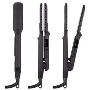 Profissional Flat Iron Hair Tools Titanium Planchas de Cabello Hair Straightener