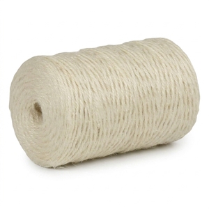 Cuerda de Yute Natural Reforzada para Tapicería y Ribetes, Cuerda de Cáñamo Versátil de Fácil Manejo, Rollo de 328 Pies - Product Image 1