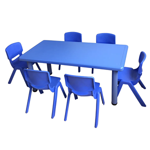 Mesa de plástico con función de refrigeración colorida para niños para fiestas de sala de estar y jardín de infantes - Product Image 1