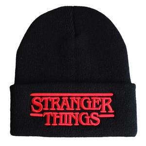 Шапка-пуловер со странной историей, с 3D вышивкой для незнакомцев, с надписями, Осень-зима, внешняя торговля, вязаная шапка - Product Image 5