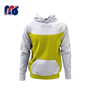 OEM Muestra gratis Hombres Sudadera con capucha Conjunto Sudadera 50 Algodón 50 Poliéster Manga larga Impreso Oversize Pullover Hoodies Venta al por mayor Negro - Product Image 6