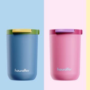 Houroffer Stainless Steel Tumbler 304 <b>Double</b> <b>Wall</b> Insulated Travel <b>Mug</b> For Office Car Outdoor Use - Product Image 1