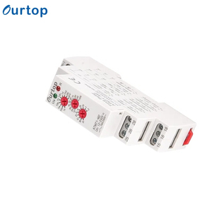 OURTOP Relé de tiempo multifunción AC/Temporizador Relé Indicador LED para bombas Ventiladores - Product Image 5