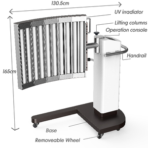 เครื่องฉายแสงยูวีบำบัด<span class=keywords><strong>โรค</strong></span>ผิวหนังแบบครึ่งตัว รุ่น KN-4002B ความยาวคลื่น 311 นาโนเมตร NB-UVB - Product Image 5