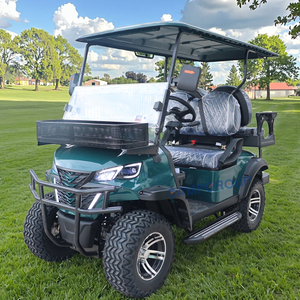 Trại Chất Lượng Cao Mini 4 Người Điện Scooter Golf Giỏ Hàng Off-Road Golf Buggy Đường Phố Pháp Lý Câu Lạc Bộ Xe - Product Image 1