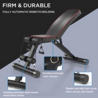 Banc de musculation professionnel multi-positions réglable pour la musculation complète du corps, idéal pour la maison et la salle de sport