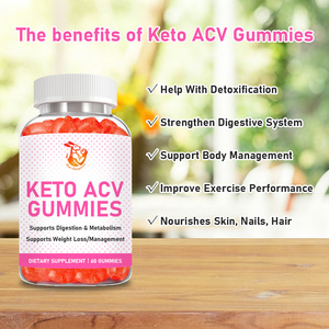 Gomitas Keto ACV con Madre de Pomegranato, Ricas en Vitaminas, para Apoyo Digestivo, Ayuda al Metabolismo y Control de Peso - Product Image 2
