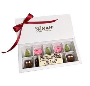 Caja de Regalo de Flores <span class=keywords><strong>con</strong></span> Frase de Te Amo al por Mayor, Embalaje de Regalo de Flores <span class=keywords><strong>y</strong></span> Chocolate para el Día de la Madre, Embalaje de Regalo Floral de Lujo - Product Image 4