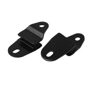 Cross Border Motorcycle Exhaust Muffler Pipe <b>Bracket</b> Kit <b>Black</b> Steel Hanger For 87-06 Yamaha YFZ 350 - Product Image 3