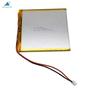 Factory 608590 lipo 3.7v 22.2wh 6000mah battery rechargeable power bank battery