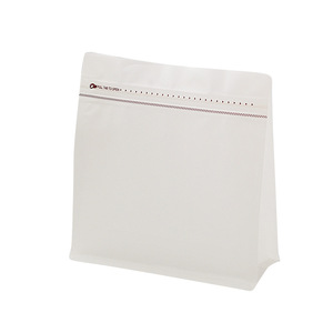 Bolsa de Café Vertical Sellada de Ocho Lados de <span class=keywords><strong>Papel</strong></span> de Algodón PETPE con Válvula Unidireccional y Cierre Fácil de Abrir para Envasado de Alimentos, Té y Café - Product Image 5