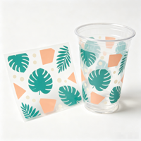 Film de transfert thermique par sublimation imprimable pour gobelets, adapté aux presses thermiques