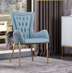 <span class=keywords><strong>Old</strong></span> Vintage Accent Phong Cách Mỹ Khách Sạn Kim Loại Vải Nhung Đảng Tổ Chức Sự Kiện Ghế - Product Image 5