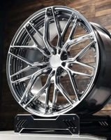 Jantes forgées Chrome 17-22 pouces 5x112 120 114.3 compatibles avec les voitures particulières Porsche Audi BMW Benz, jantes et pneus en alliage
