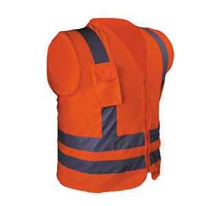 เสื้อกั๊กนิรภัยกลางแจ้งแบบสะท้อนแสงความสว่างสูง วัสดุทนทาน กันน้ำ รับทำโลโก้ตามสั่ง จากซัพพลายเออร์จีน - Product Image 2