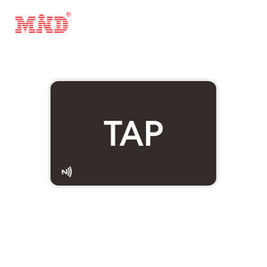 맞춤형 블랙 매트 NFC 카드 <span class=keywords><strong>RFID</strong></span> 탭 디지털 명함 - Product Image 3