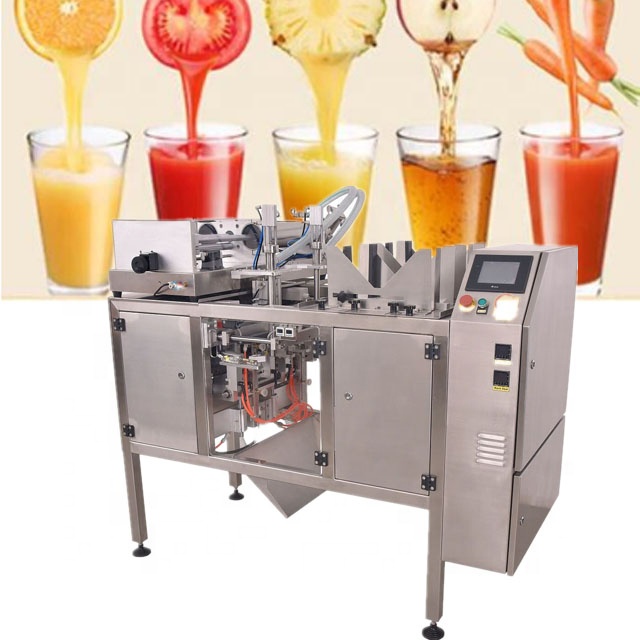 Топ Y горячие продажи безалкогольных напитков фруктовый сок Doypack мешок разливочная машина автоматическая многофункциональная упаковочная машина