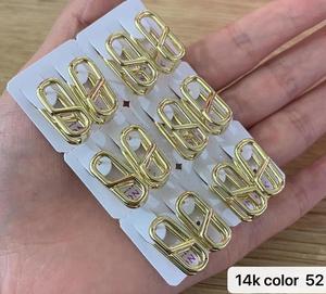 230519222 Xuping đồ trang sức bán buôn Hot Bán Chất lượng cao Thiết kế độc đáo thời trang thanh lịch sang trọng hàng ngày 14k màu vàng phụ nữ Bông tai - Product Image 3