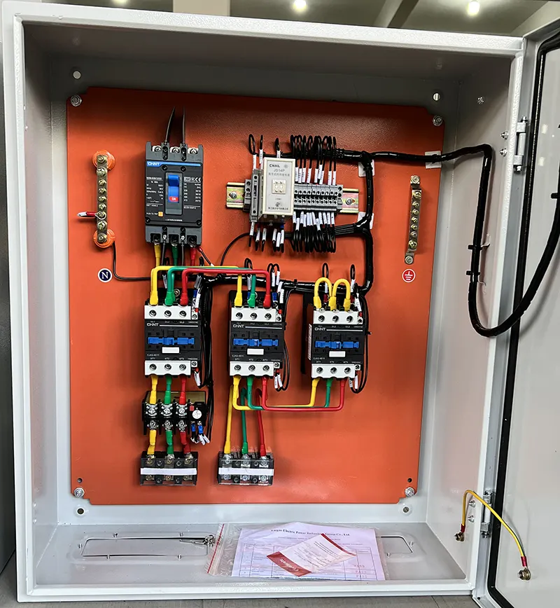PVC MK Aluminum 200AMP Outdoor Transfer Switch Box Solar With Cover 16 Channels Switching Power Supply Box Distributor