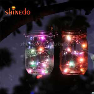 Наружная Рождественская подвесная гирлянда с питанием от солнечной батареи - Product Image 5