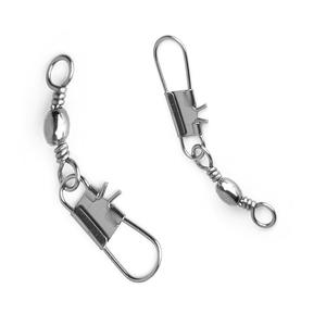 My-01 Mousqueton pivotant à dégagement rapide Type B pour la pêche en eau salée, en cuivre et acier au carbone, style américain, montage multi-hameçons - Product Image 1