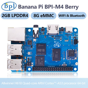 บานาน่าพาย BPI-M4 Berry Allwinner H618 Quad-core Arm -a53 แรม 2GB Lpddr4 ความจุ 8GB Emmc Wifi คอมพิวเตอร์บอร์ดเดี่ยว SBC บานาน่าพาย BPI-M4 B - Product Image 4