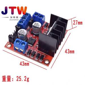 JTW L298N <b>Motor</b> Driver Board Dual H-Bridge For DC <b>Stepper</b> <b>Motor</b> Robotics Intelligent Cars - Product Image 4
