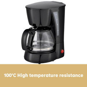 Mini cafetière électrique américaine portable à <span class=keywords><strong>filtre</strong></span> goutte programmable pour la maison, le bureau, l'hôtel, le camping-car et l'extérieur Source d'alimentation manuelle - Product Image 5