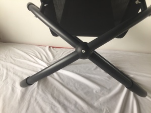 Fauteuil solaire de <span class=keywords><strong>jardin</strong></span> en acier inoxydable, chaise pivotante, charge maximale 160 kg, revêtement Textile respirant, pour Patio et piscine - Product Image 4