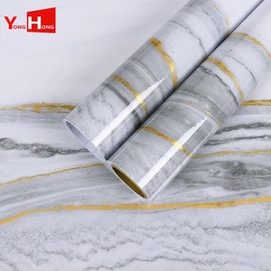 Film vinyle auto-adhésif imperméable <span class=keywords><strong>Papier</strong></span> <span class=keywords><strong>de</strong></span> contact marbré <span class=keywords><strong>Papier</strong></span> peint marbré pelable et collable - Product Image 3