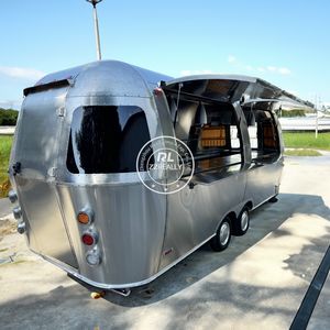 Concession de camion de restauration rapide OEM Pizza remorque conteneur cuisine mobile Burger van traiteur remorque alimentaire avec barbecue - Product Image 6