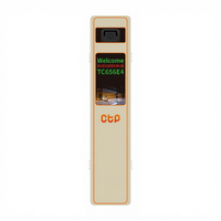 Système de reconnaissance de plaques d'immatriculation commercial CTP-TD19-LCD Écran LCD 18,5 pouces Intégration de barrière