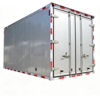 Fourgonnette en acier ondulé robuste pour Foton Dongfeng Jiefang New Vision Leader, idéale pour le transport agricole et la logistique de marchandises.