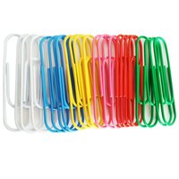 Les 10 trombones Jumbo de 100mm, trombones géants de 100mm pour une utilisation au bureau