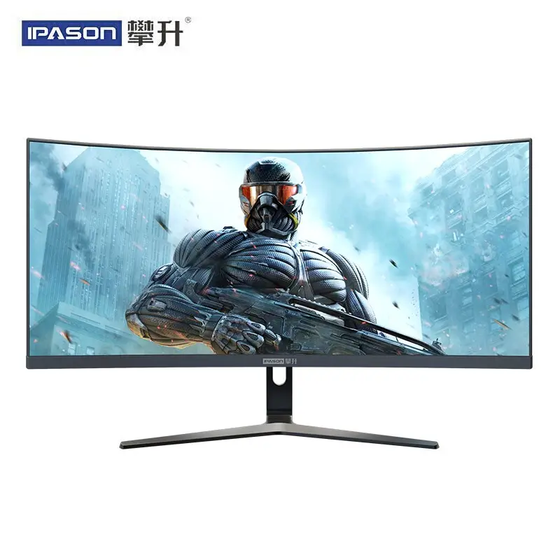 IPASON E3025W-M कंप्यूटर गेमिंग मॉनिटर 29.5 इंच 200hz घुमावदार 2560*1080