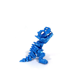 Modelo de Dinosaurio Tiranosaurio Rex Realista de Cristal, el Más Vendido, con Diseño de Esqueleto que Puede Morder los Dedos, Puede Posarse Sentado/De Pie - Product Image 6