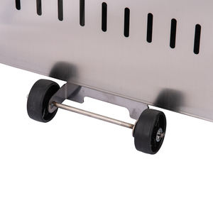 <span class=keywords><strong>Calentador</strong></span> <span class=keywords><strong>de</strong></span> Gas para Jardín <span class=keywords><strong>de</strong></span> Calentamiento Rápido LQ-801, Móvil, Portátil, con Red Protectora Gruesa, Ruedas para Patio y Césped - Product Image 6