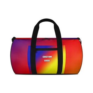 คำสั่งซื้อกระเป๋าผู้หญิงทรงกระบอกลายดาวตะวันออกกระเป๋ากีฬาอเนกประสงค์ทนทานสำหรับทุกเพศ - Product Image 5