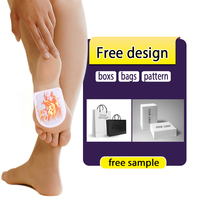 Patchs chauffants automatiques Runkang pour les soins des pieds en gros. Activation par l'air. Gardez votre corps au chaud, rétention de chaleur longue durée